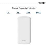 Toreto Power Bank 10000mAh White TOR-31