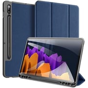 Dux Ducis Flip Case Blue For Samsung Galaxy Tab S7