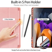 Dux Ducis Flip Case Pink For Samsung Galaxy Tab S7