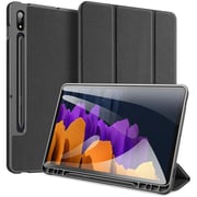 Dux Ducis Flip Case Black Samsung Galaxy Tab S7 Plus
