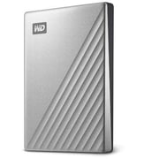 Western Digital My Passport Ultra Portable Hard Drive 2TB Silver WDBC3C0020BSL-WESN