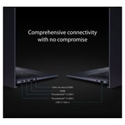 Asus ExpertBook Laptop - 10th Gen / Core i7-10610U / 14inch FHD / 1TB SSD / 16GB RAM / Intel UHD Graphics / Win10 Pro / Star Black / English & Arabic Keyboard - B9450FA-BM0726R