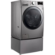LG Front Load Washer Dryer 21.5Kg Washer & 10Kg Dryer 6 Motion Direct Drive F18L2CRV2T2/F70E1UDNK12