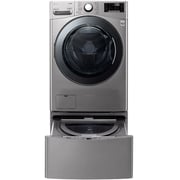 LG Front Load Washer Dryer 21.5Kg Washer & 10Kg Dryer 6 Motion Direct Drive F18L2CRV2T2/F70E1UDNK12