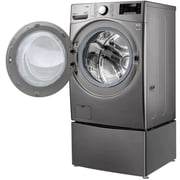 LG Front Load Washer Dryer 21.5Kg Washer & 10Kg Dryer 6 Motion Direct Drive F18L2CRV2T2/F70E1UDNK12