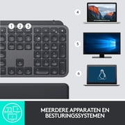 Logitech MX Keys Plus Advanced Illuminated Wireless Keyboard Black