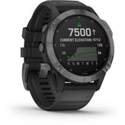 Garmin Fenix 6 Pro Solar Edition Black with Slate Grey Band 47mm Smartwatch