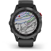 Buy Garmin Fenix 6 Pro Solar Edition Black with Slate Grey Band