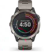 Garmin 010-02158-95 Quatix 6 Smartwatch Black and Titanium