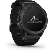 Garmin Tactix Delta Solar Edition with Ballistics Solar-powered Tactical GPS Watch with Applied Ballistics and Nylon Band Smartwatch