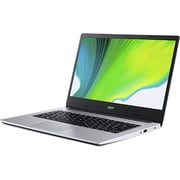 Acer Aspire 3 (2020) Laptop - AMD Ryzen 3-3250U / 14inch FHD / 8GB RAM / 256GB SSD / Windows 10 Home / English & Arabic Keyboard / Silver / Middle East Version - [A314-22-R9JM]