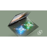 Acer Swift 5 Laptop - 11th Gen Core i7 4.70GHz 16GB 1TB 2GB Windows 10 Home 14inch FHD Mist Green English/Arabic Keyboard SF514 55GT 75JX NX (2020) Middle East Version