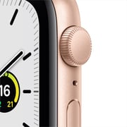 Apple Watch SE GPS 40mm Gold Aluminum Case with Pink Sand Sport Band