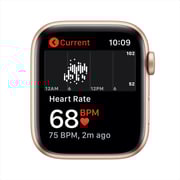 Apple Watch SE GPS 40mm Gold Aluminum Case with Pink Sand Sport Band