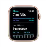 Apple Watch SE GPS 40mm Gold Aluminum Case with Pink Sand Sport Band