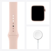 Apple Watch SE GPS 40mm Gold Aluminum Case with Pink Sand Sport Band