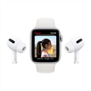 Apple Watch SE GPS 40mm Gold Aluminum Case with Pink Sand Sport Band