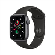 Apple Watch SE GPS 40mm Space Grey Aluminum Case with Black Sport Band