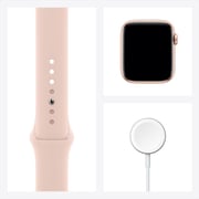 Apple Watch SE GPS 44mm Gold Aluminum Case with Pink Sand Sport Band