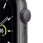 Apple Watch SE GPS 44mm Space Grey Aluminum Case with Black Sport Band – Middle East Version