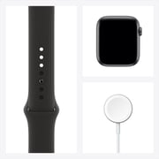 Apple Watch SE GPS+Cellular 40mm Space Grey Aluminum Case with Black Sport Band – Middle East Version