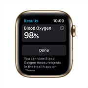 Apple Watch Series 6 GPS+Cellular 40mm Gold Stainless Steel Case with Gold Milanese Loop - Middle East Version
