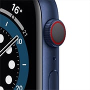Apple Watch Series 6 GPS+Cellular 44mm Blue Aluminum Case with Deep Navy Sport Band - Middle East Version