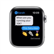 Apple Watch Series 6 GPS+Cellular 44mm Silver Stainless Steel with Silver Milanese Loop