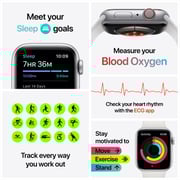 Apple Watch Series 6 GPS+Cellular 44mm Silver Stainless Steel with Silver Milanese Loop