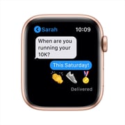 Apple Watch Series 6 GPS 40mm Gold Aluminum Case with Pink Sand Sport Band