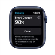 Apple Watch Series 6 GPS 40mm Blue Aluminum Case with Deep Navy Sport Band