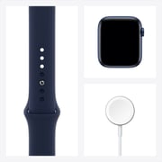 Apple Watch Series 6 GPS 40mm Blue Aluminum Case with Deep Navy Sport Band