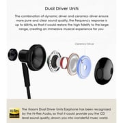 Xiaomi Mi ZBW4435TY Dual Driver In Ear Earphones Black