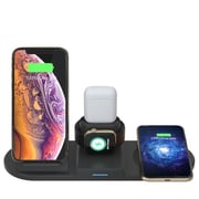 Inet 4 In 1 Wireless Charger Black