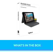 Logitech Rugged Folio Case Graphite iPad 7 Gen.