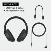 Sony WHCH710NB Wireless Noise Canceling Over Ear Headphones Black