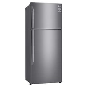 LG Refrigerator Double Door, 470 Litres, Inverter Linear Compressor, DoorCooling+, Multi Air Flow - GR-C619HLCU