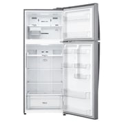 LG Refrigerator Double Door, 470 Litres, Inverter Linear Compressor, DoorCooling+, Multi Air Flow - GR-C619HLCU