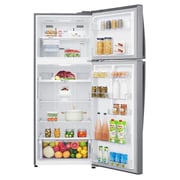 LG Refrigerator Double Door, 470 Litres, Inverter Linear Compressor, DoorCooling+, Multi Air Flow - GR-C619HLCU