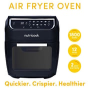 Nutricook air outlet fryer oven 12l