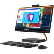 Lenovo IdeaCentre AIO 5 24IMB05 (2020) Desktop - 10th Gen / Intel Core i5-10400T / 23.8inch FHD / 1TB HDD / 8GB RAM / Shared NVIDIA GeForce MX330 Graphics / Windows 10 / English & Arabic Keyboard / Black - [F0FB0002AX]