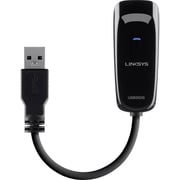محول لينكسيز  USB 3.0  جيجابت إيثرنت أسود