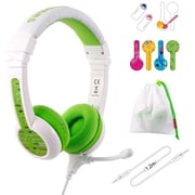 Buddyphones BPSCHOOLGREEN School+ On Ear Headset Green