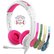 Buddyphones BPSCHOOLPINK School+ On Ear Headset Pink