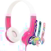 Buddyphones BPDISPINK01K Discover Kids On Ear Headset Pink