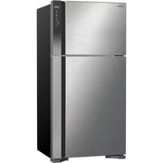 Hitachi Top Mount Refrigerator 760 Litres Silver - RV760PUK7KBSL