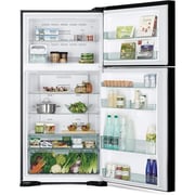 Hitachi Top Mount Refrigerator 760 Litres Silver - RV760PUK7KBSL