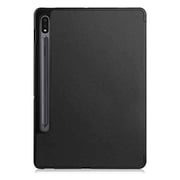 Maxguard BPS003GC Protettivo Folio Case Black with Screen Protector For Galaxy Tab S7 Plus
