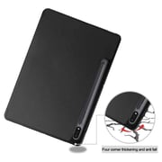 Maxguard BPS003GC Protettivo Folio Case Black with Screen Protector For Galaxy Tab S7 Plus