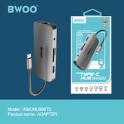 Bwoo INBOHU900TC 9 in 1 USB Type-C USB Hub